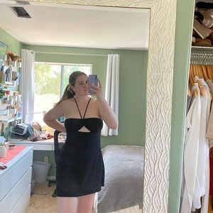 tiny black dress